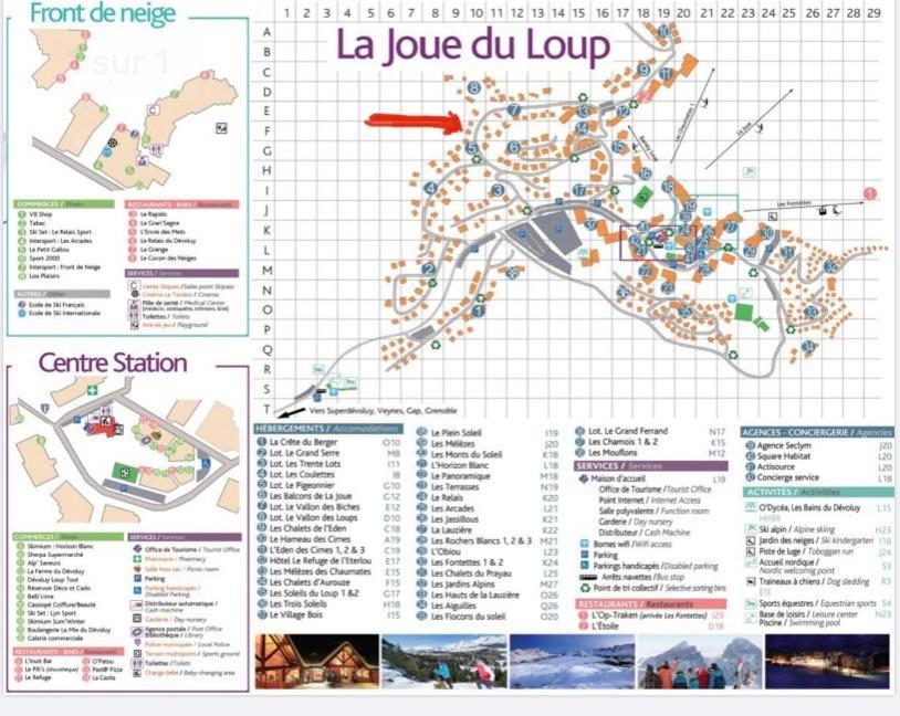 לה ז'ו דו לו Chalet Le Lagopede מראה חיצוני תמונה